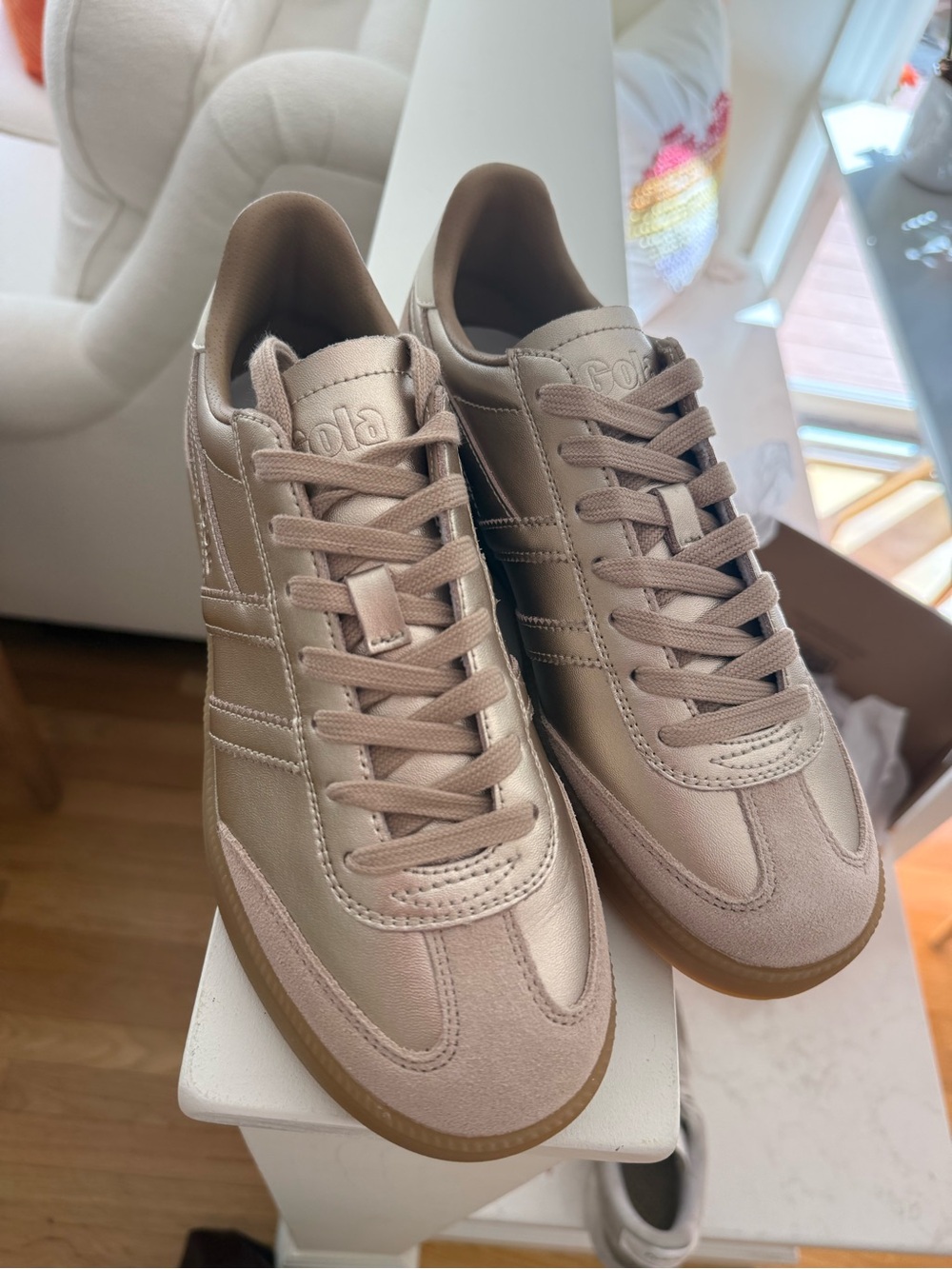 Gola Viper Metallic Sneakers - Picture 2 of 7